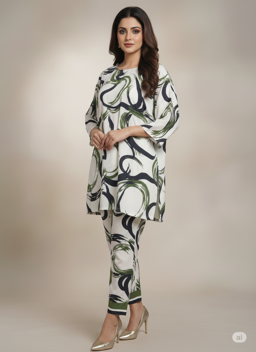 SABZAAR – 2Piece Co-ord Set