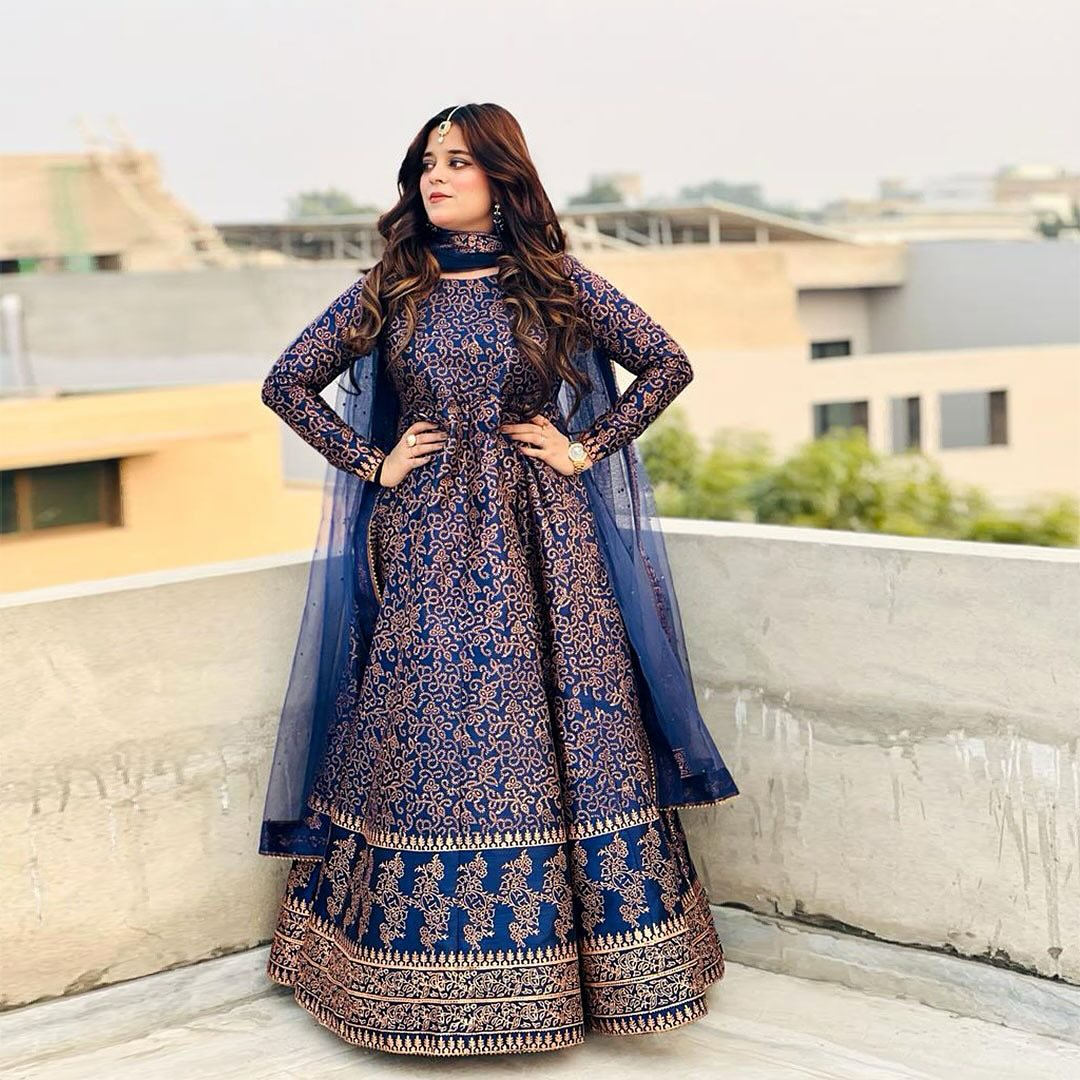 Fancy Samooz Silk Printed Maxi 3 pieces For Girls