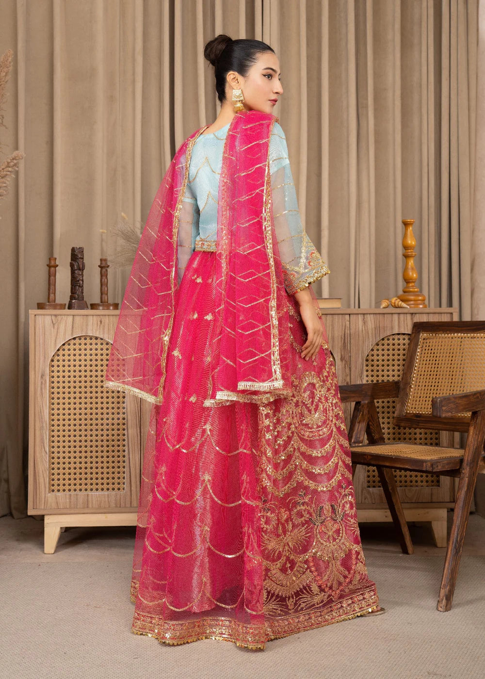 Multi-Color 3-Piece Lehenga