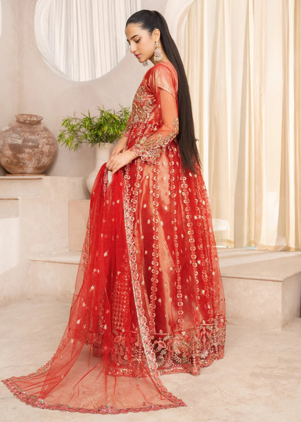 Red Net Maxi – 3Piece