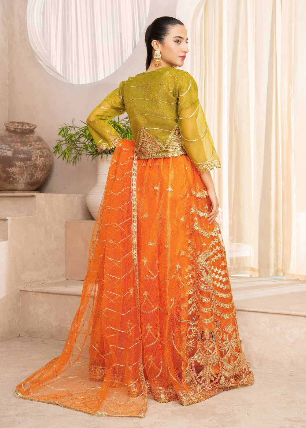 Multi-Color 3-Piece Lehenga