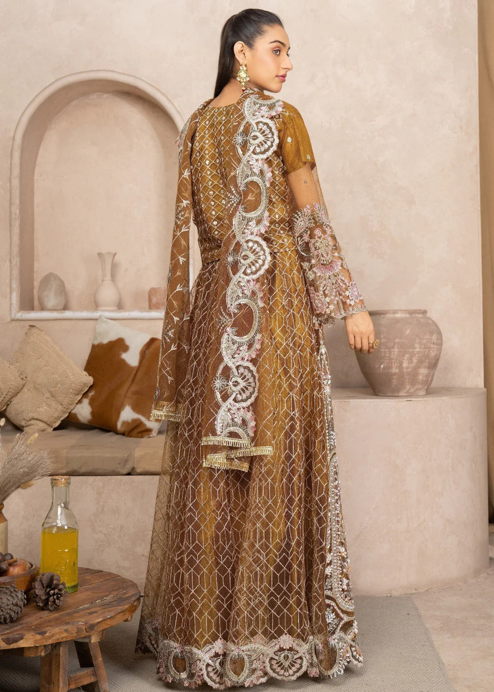 Bronze 3-Piece Lehenga