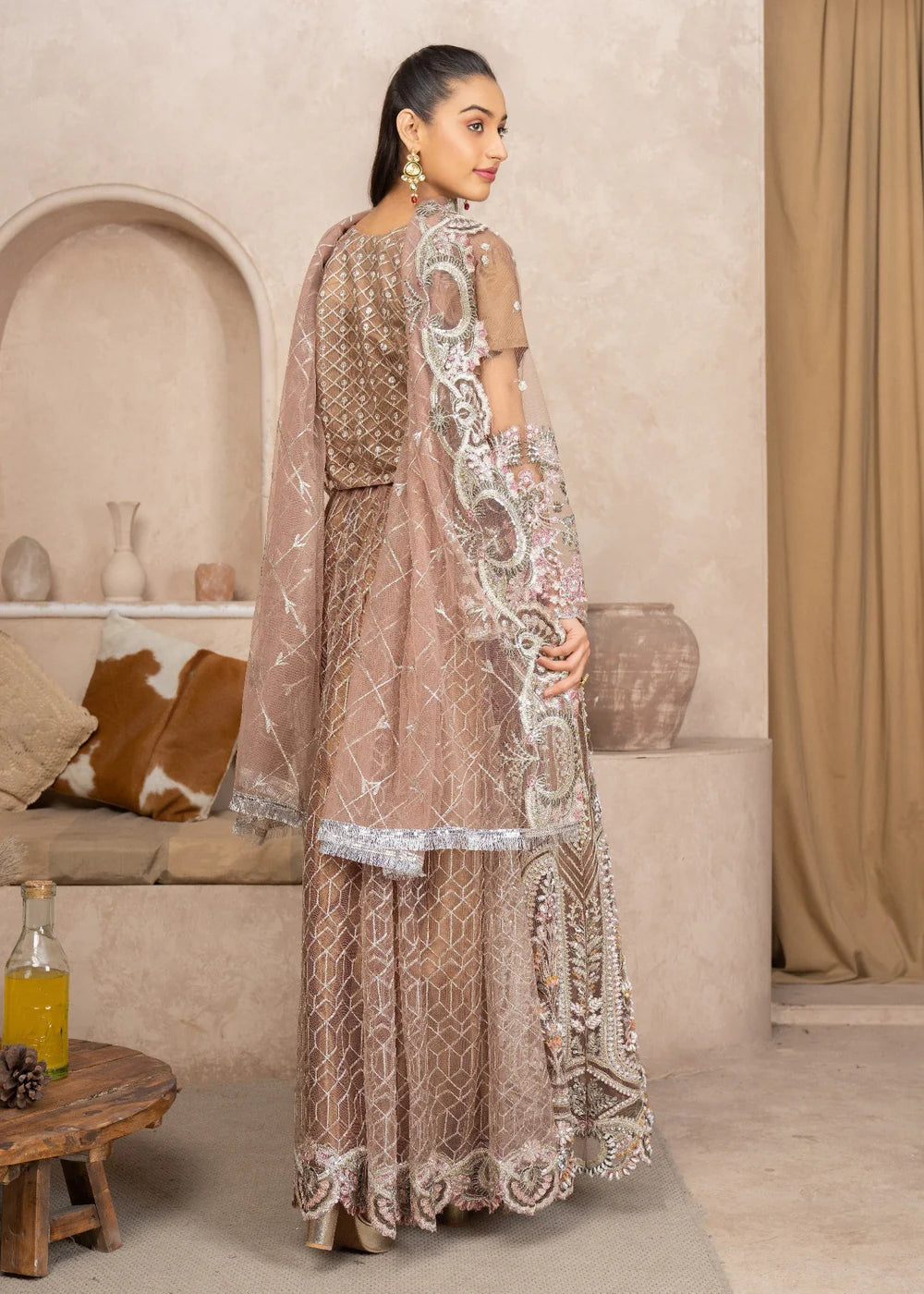 Sand 3-Piece Lehenga