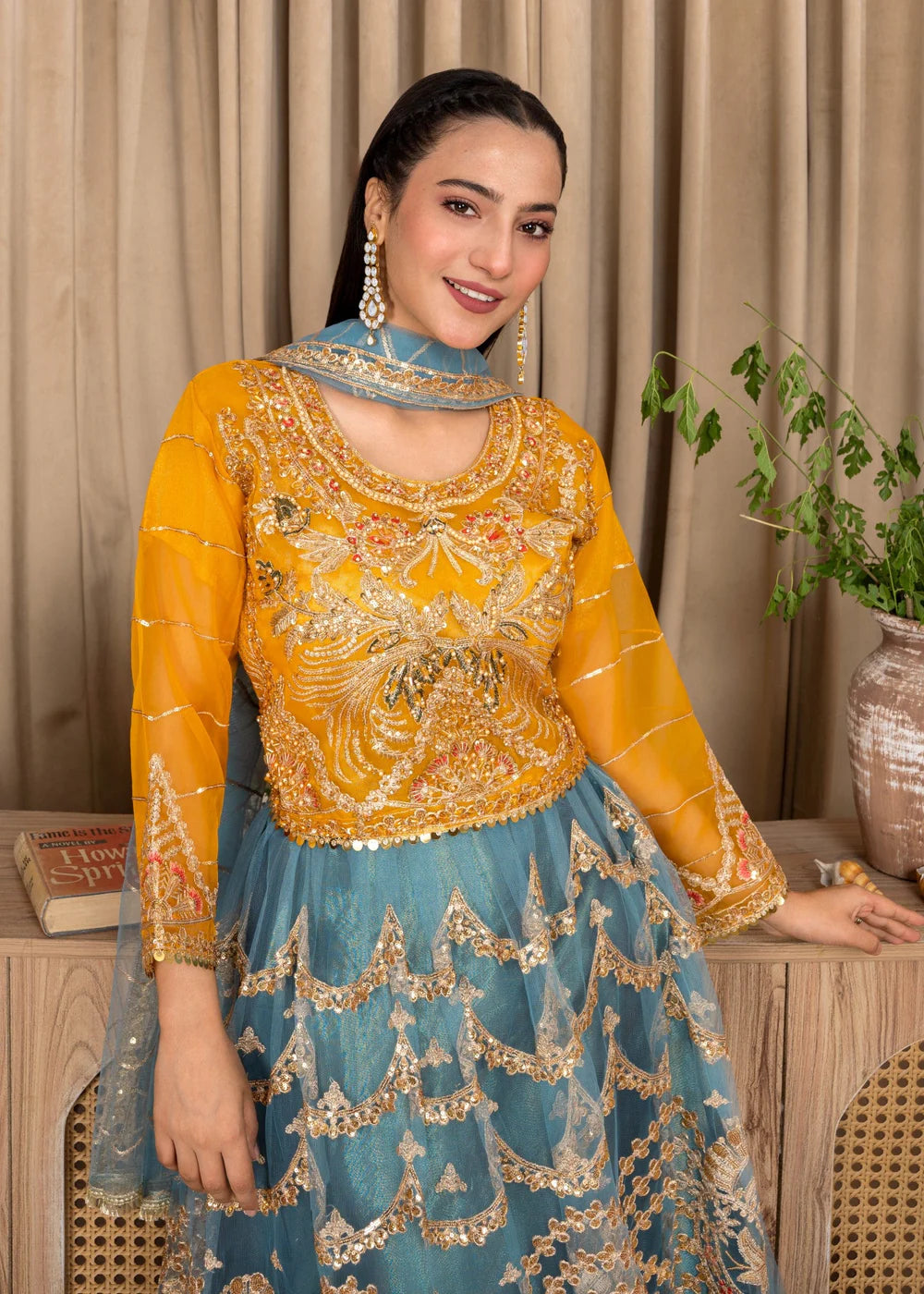 Multi-Color 3-Piece Lehenga