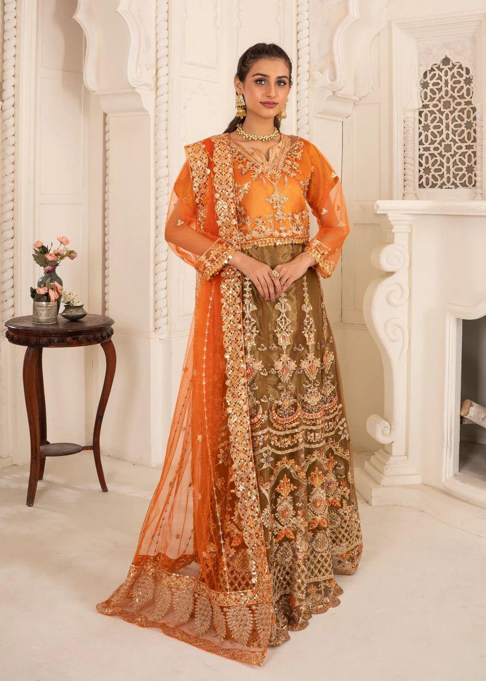 Multi-Color 3-Piece Lehenga