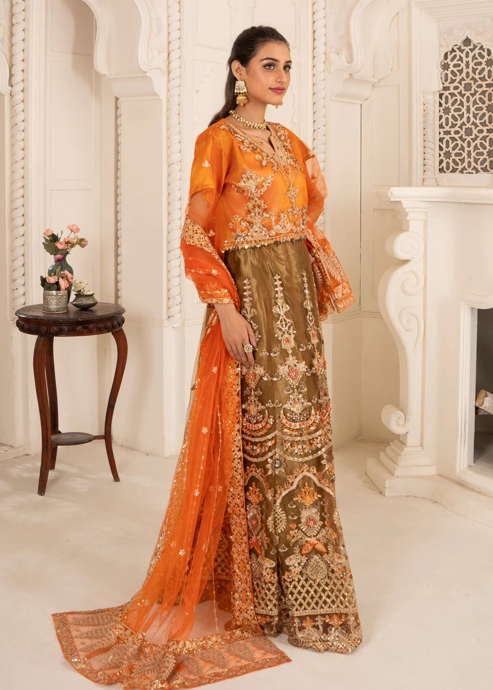 Multi-Color 3-Piece Lehenga