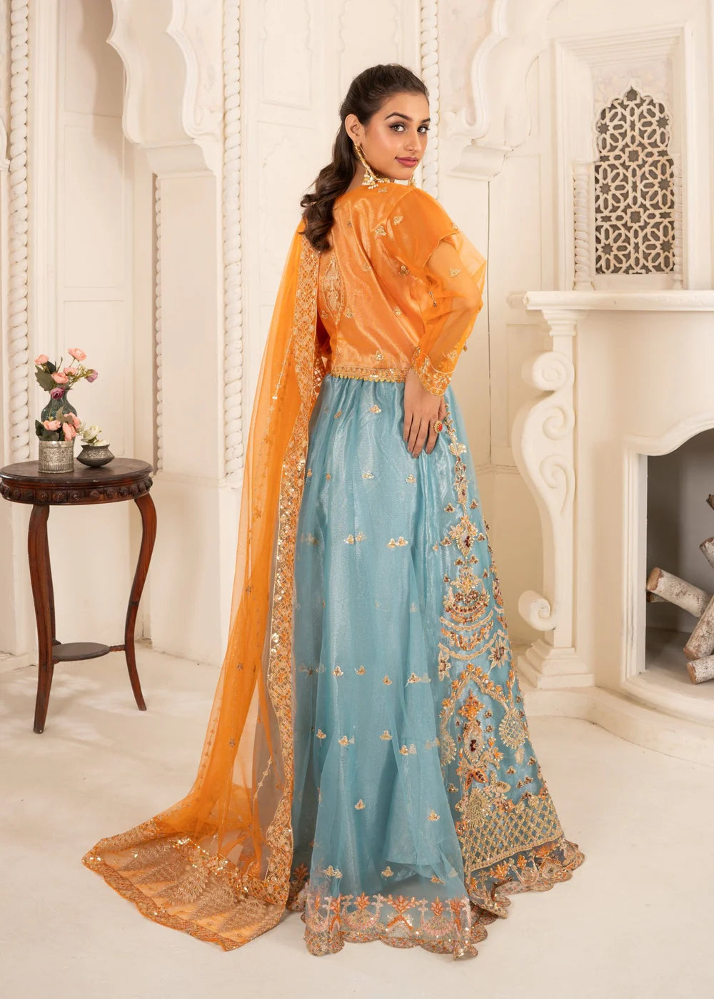 Multi-Color 3-Piece Lehenga