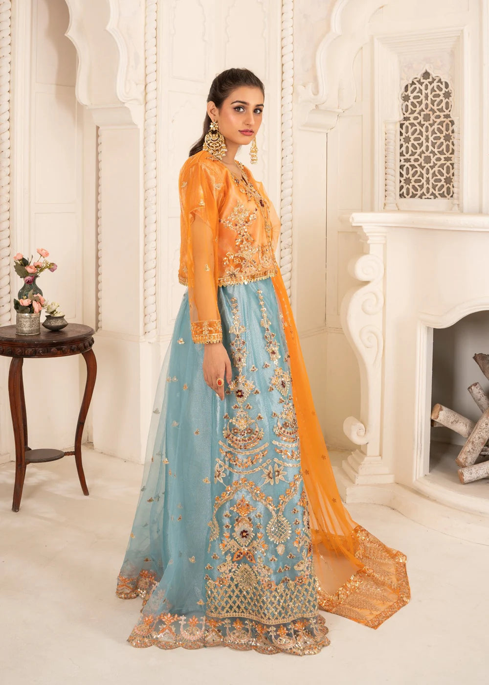 Multi-Color 3-Piece Lehenga