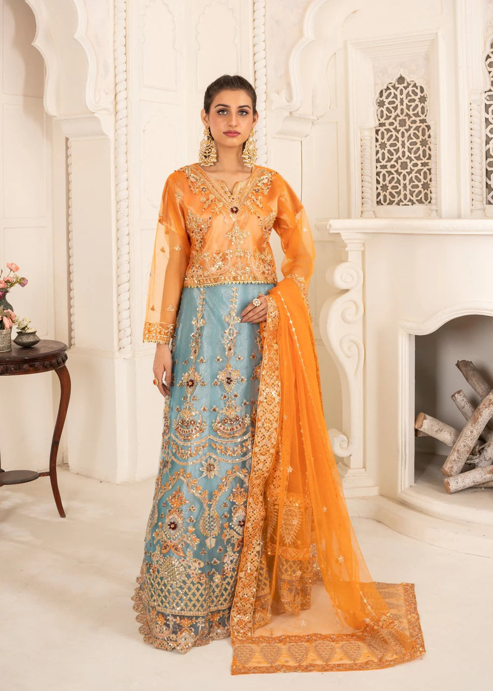 Multi-Color 3-Piece Lehenga