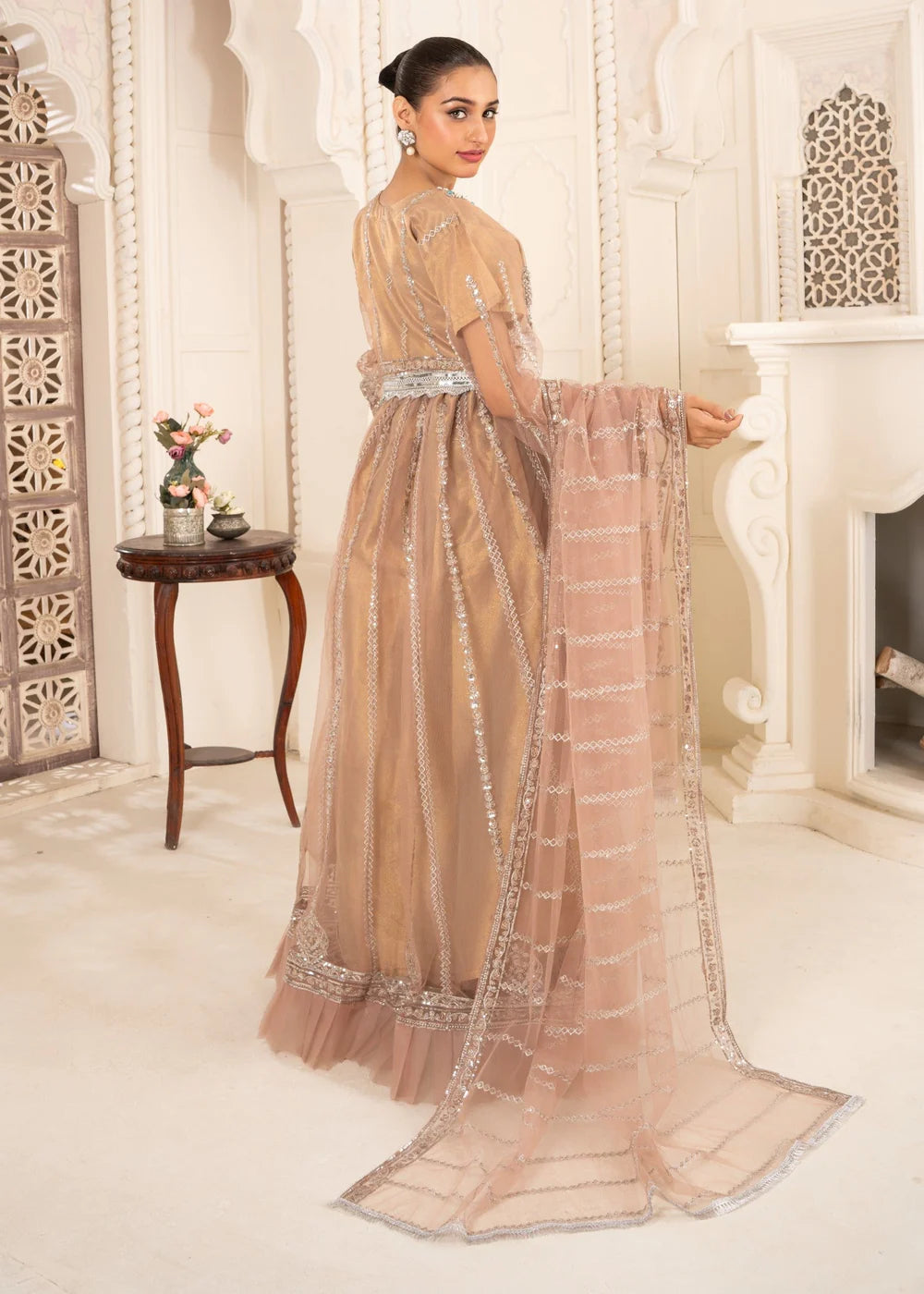 Sand 3-Piece Lehenga