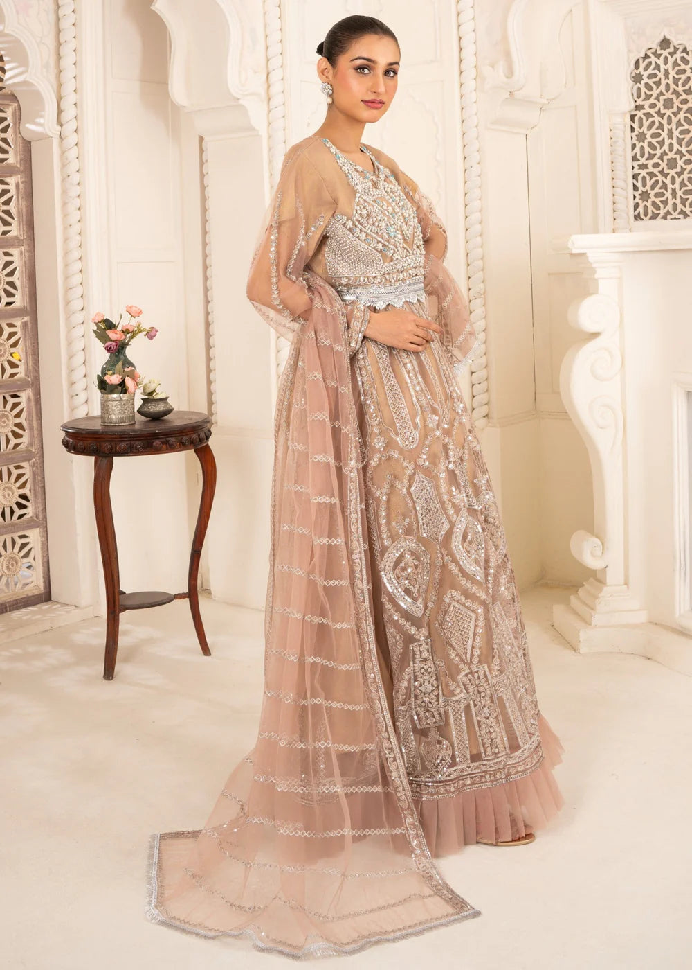 Sand 3-Piece Lehenga