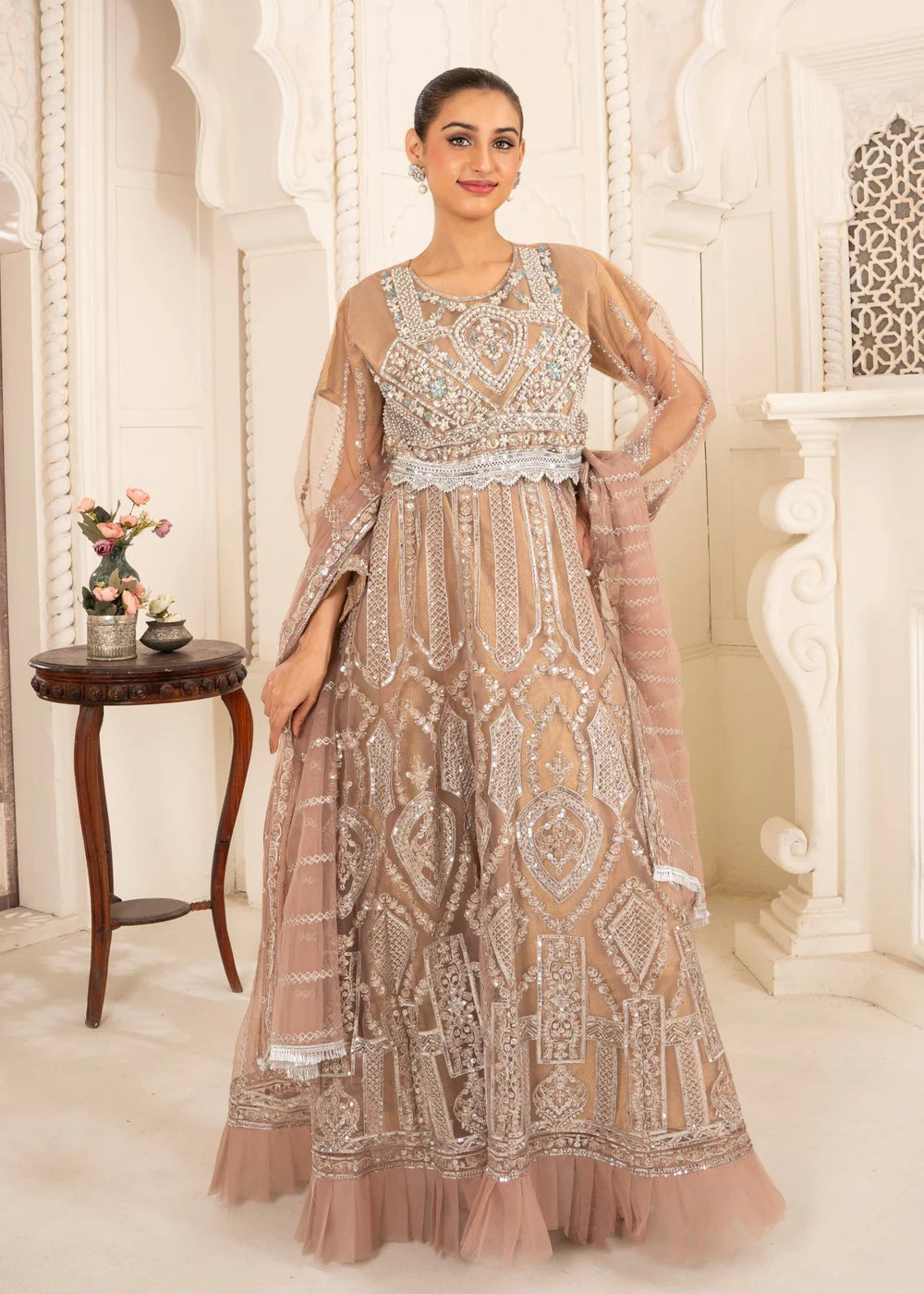 Sand 3-Piece Lehenga