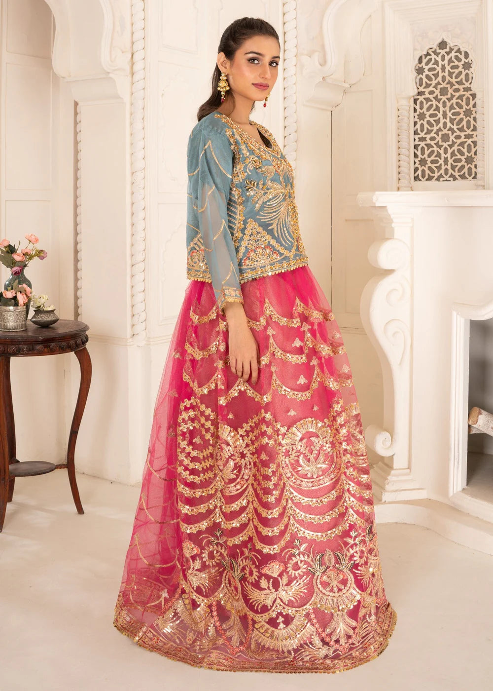 Multi-Color 3-Piece Lehenga