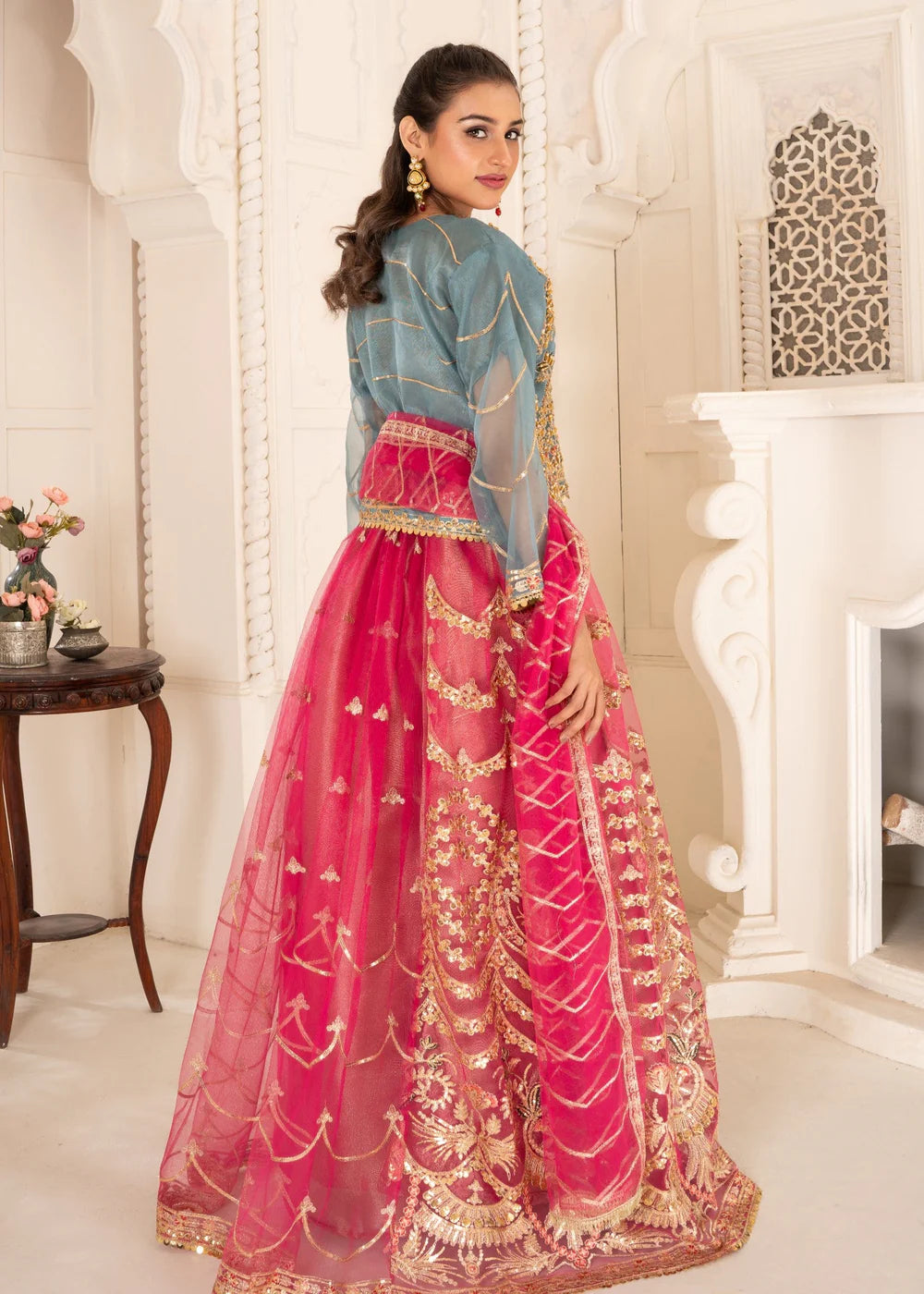 Multi-Color 3-Piece Lehenga