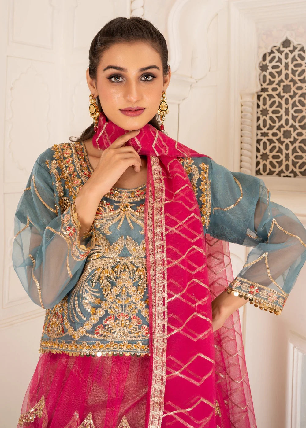 Multi-Color 3-Piece Lehenga