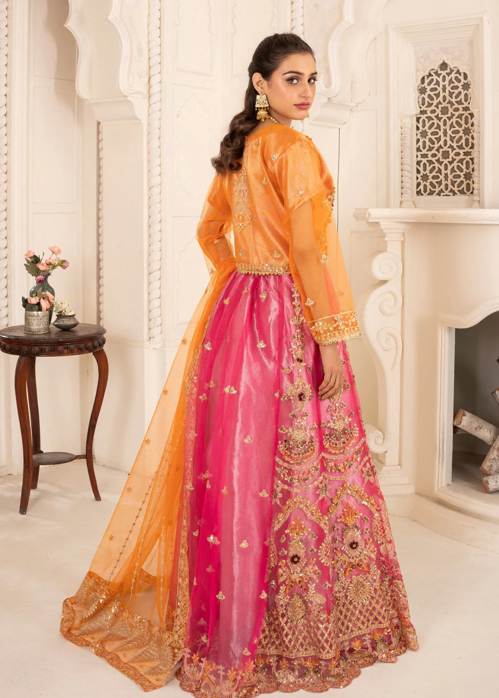Multi-Color 3-Piece Lehenga