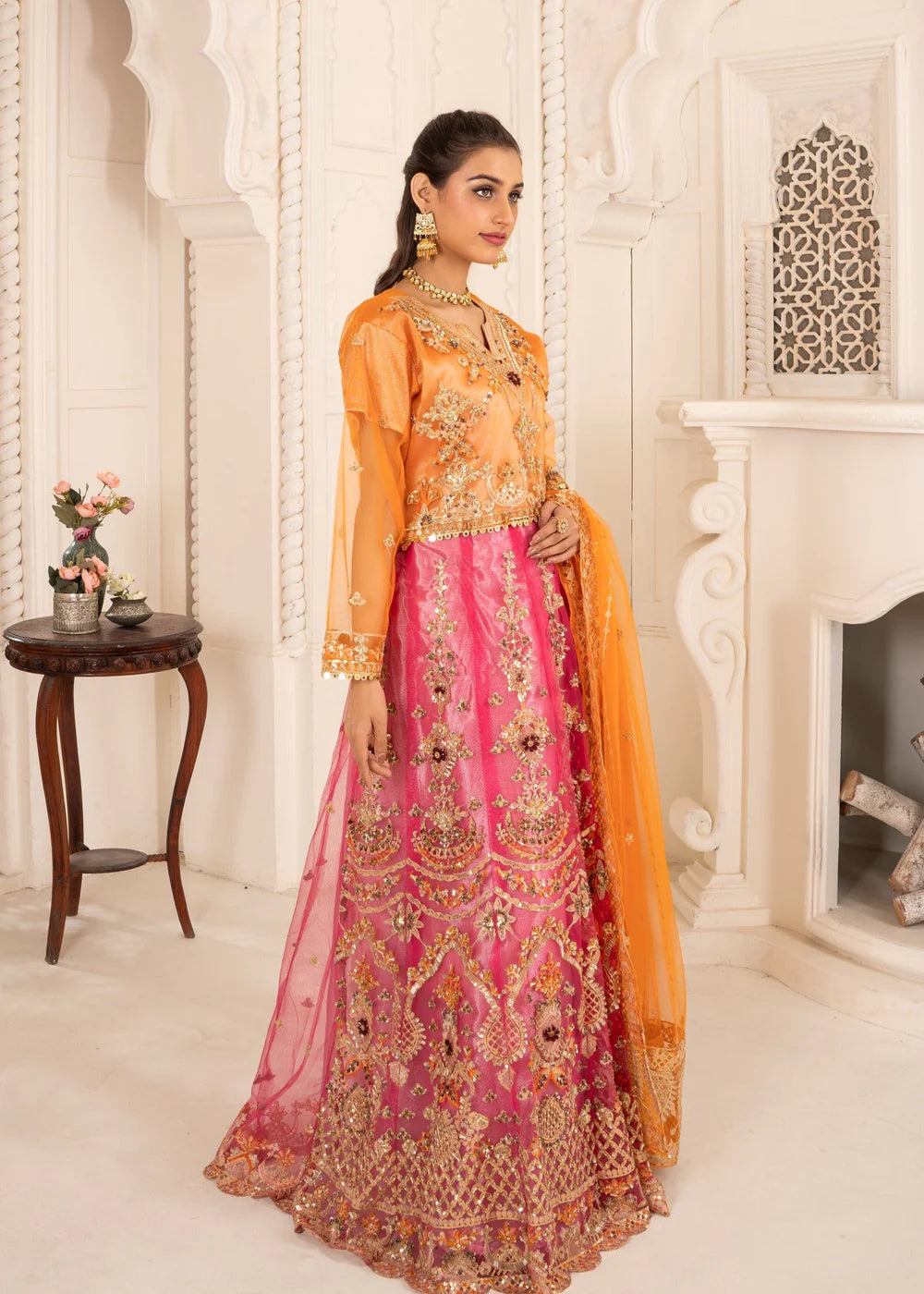 Multi-Color 3-Piece Lehenga