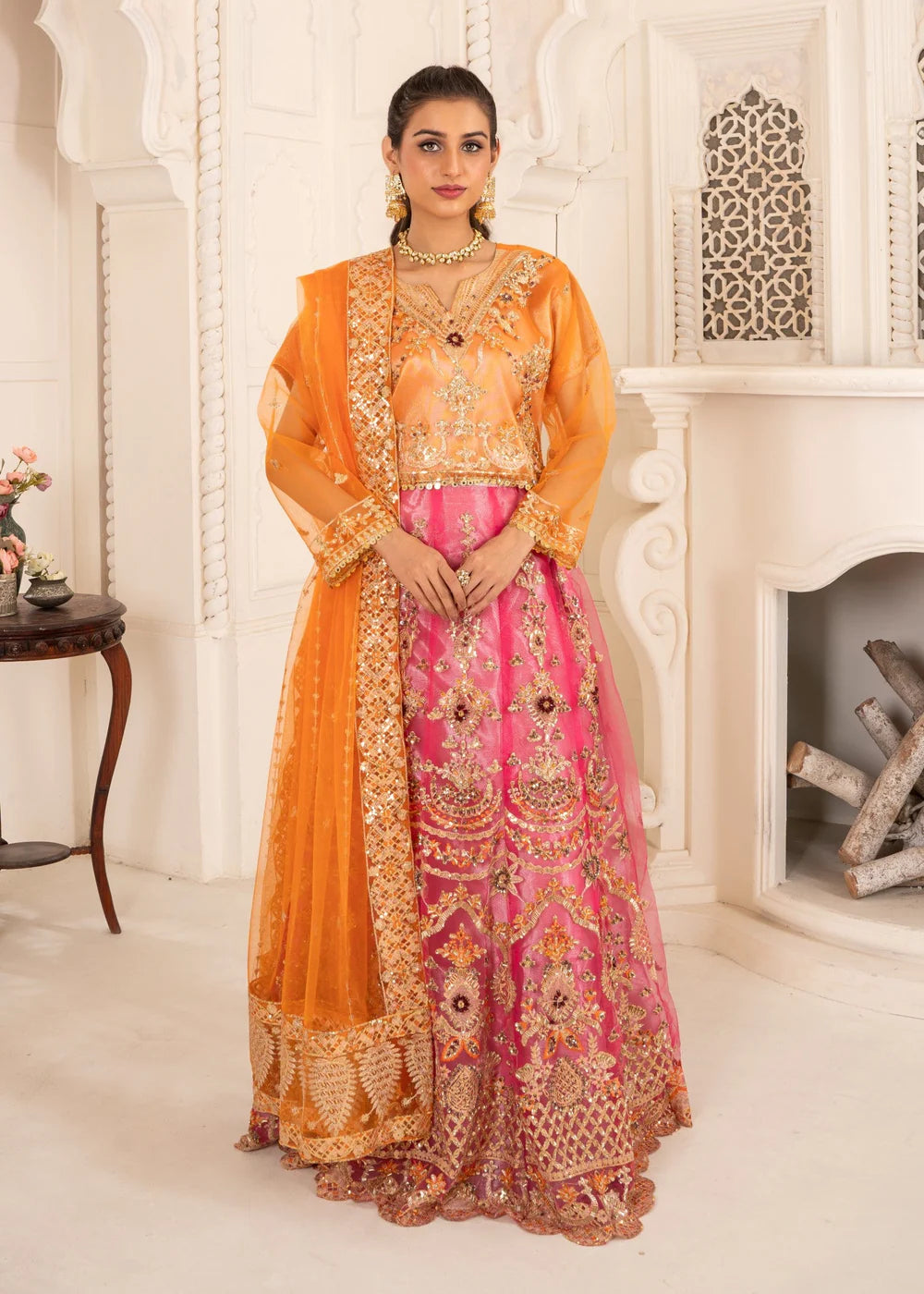 Multi-Color 3-Piece Lehenga